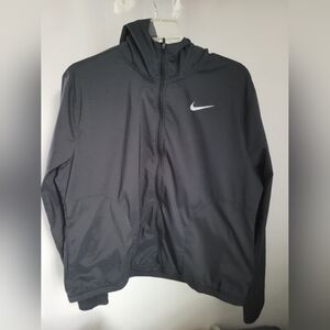 Womens Nike Black Zip-Up Windrunner